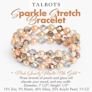Talbots Sparkle Stretch Bracelet